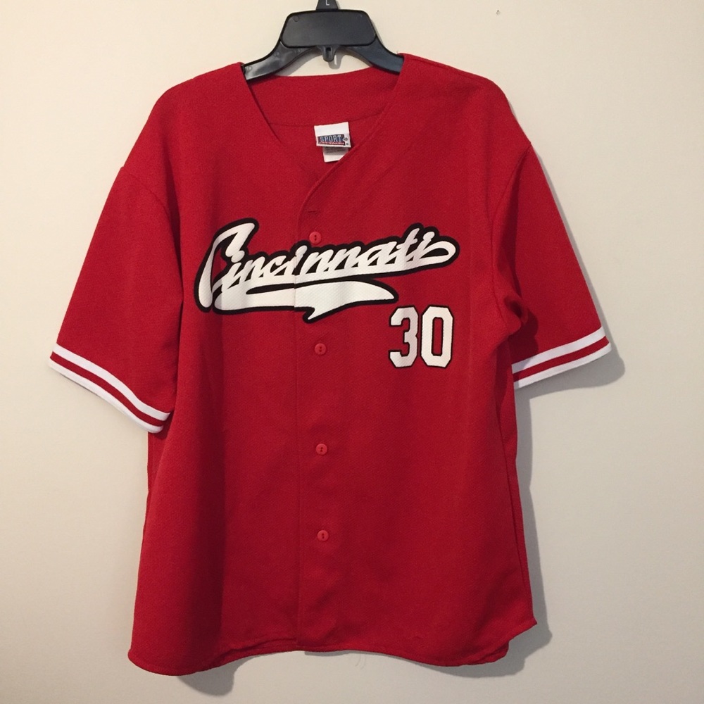 Ken Griffey Sr. jersey 🔴 *RARE* - Picture 2 of 8